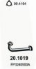 MAZDA FP3240500A Exhaust Pipe